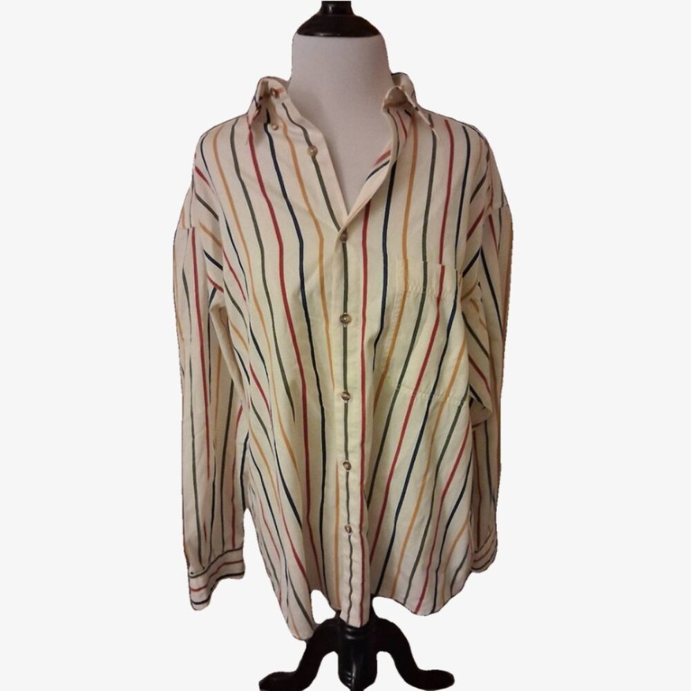 Liz Claiborne Striped Shirt